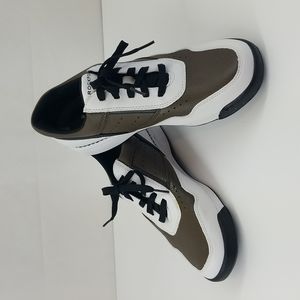 ROCKPORT PROWALKER WHITE BROWN BLACK CASUAL SNEAKERS
